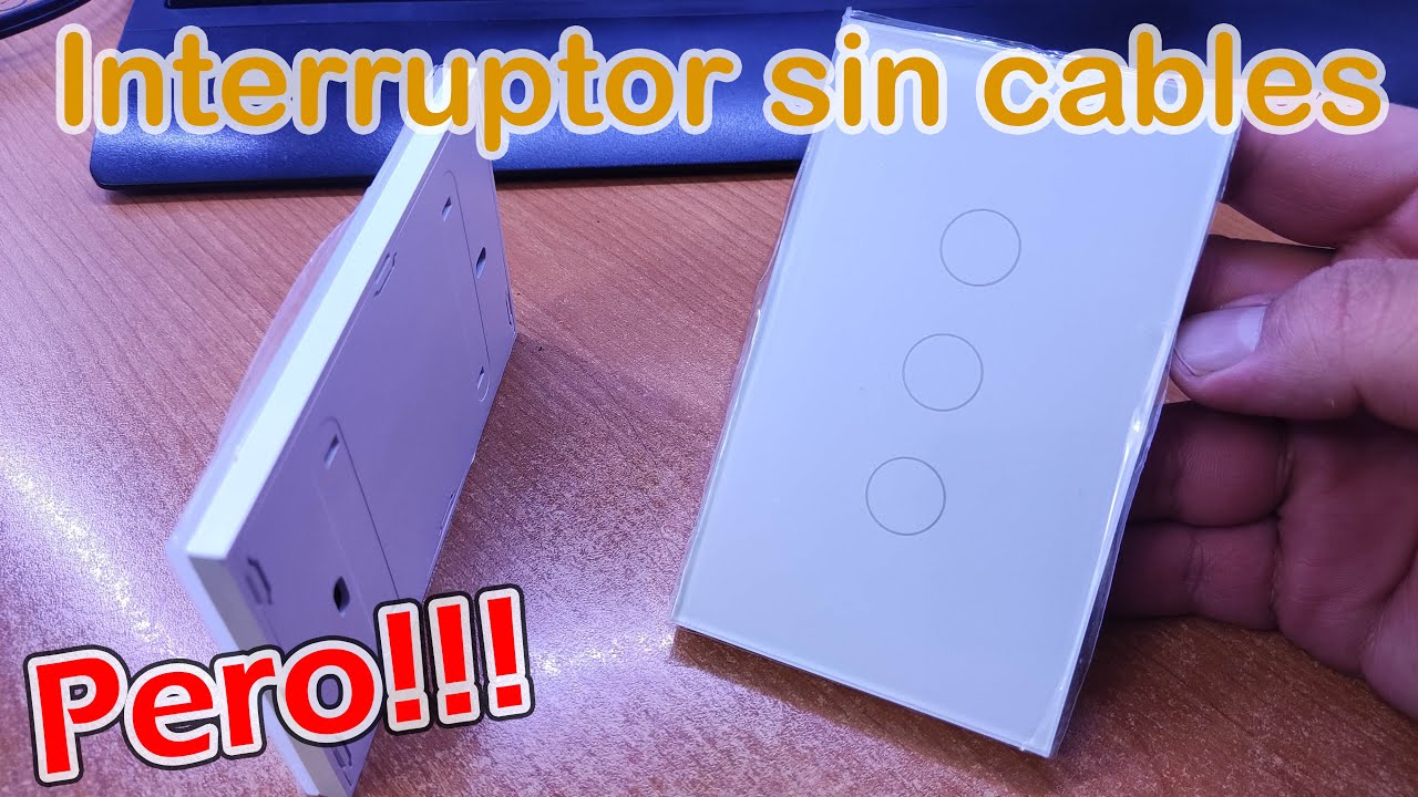 Interruptor inalambrico RF433 controla tu interruptor inteligente a distancia y sin internet