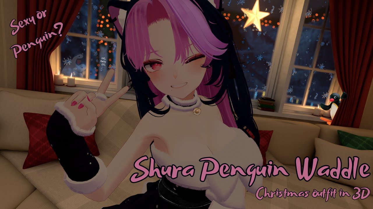 Penguin Waddle in 3D | Shura Hiwa Clips