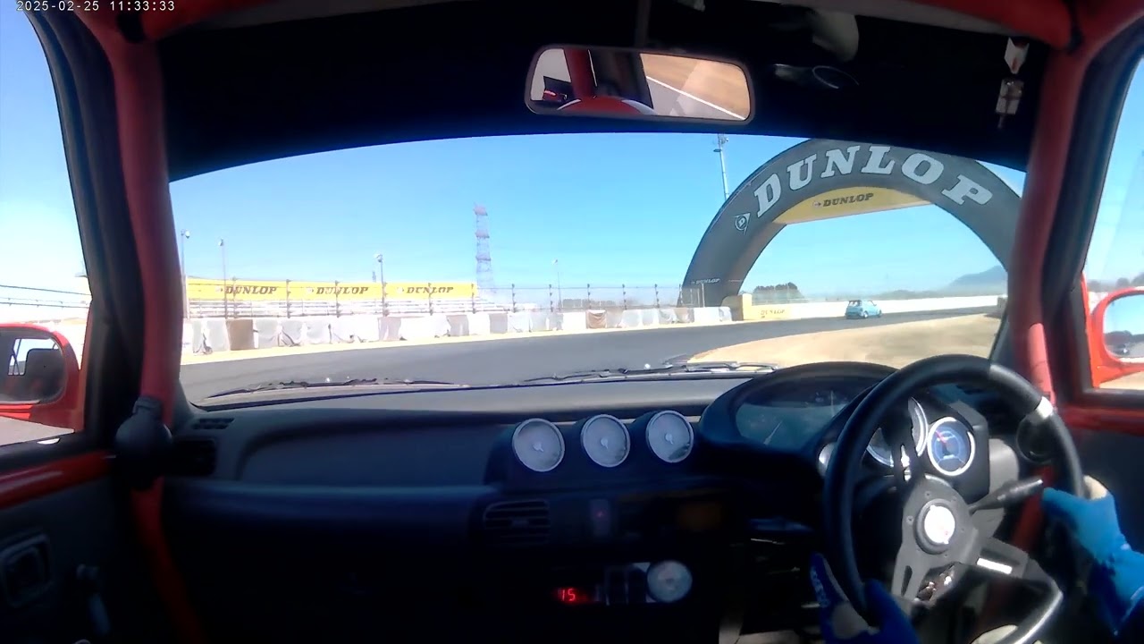 2025.2.25　筑波2000　K11マーチ　初走行その１