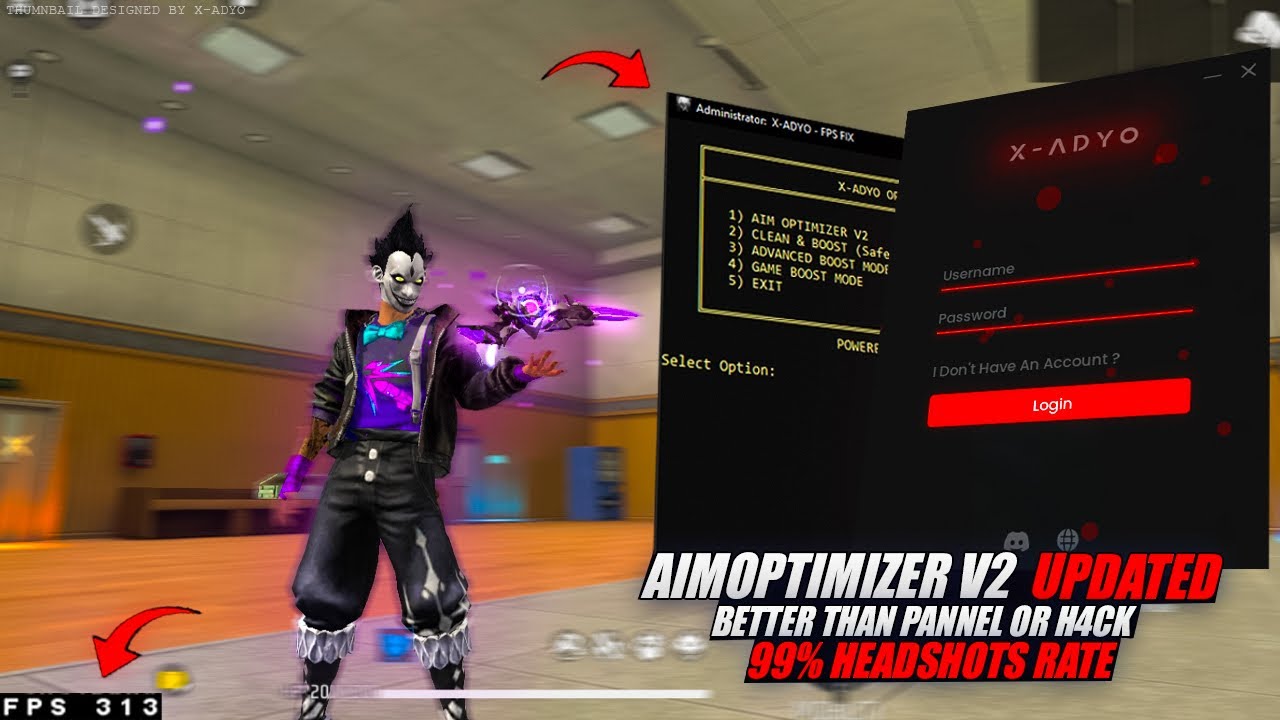 ⚡ AimOptimizer V2 &rarr; ONLY HEADSHOT 😱 0 Delay + MAX FPS 🔥 Better Than PANEL?! (4K)