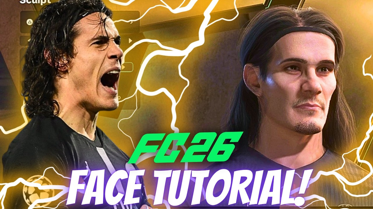 How to create EDINSON CAVANI in EA FC26