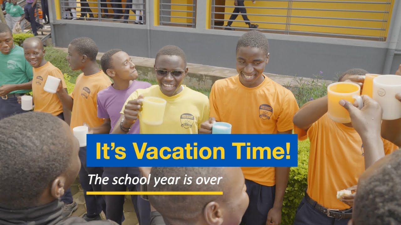 It's vacation time!