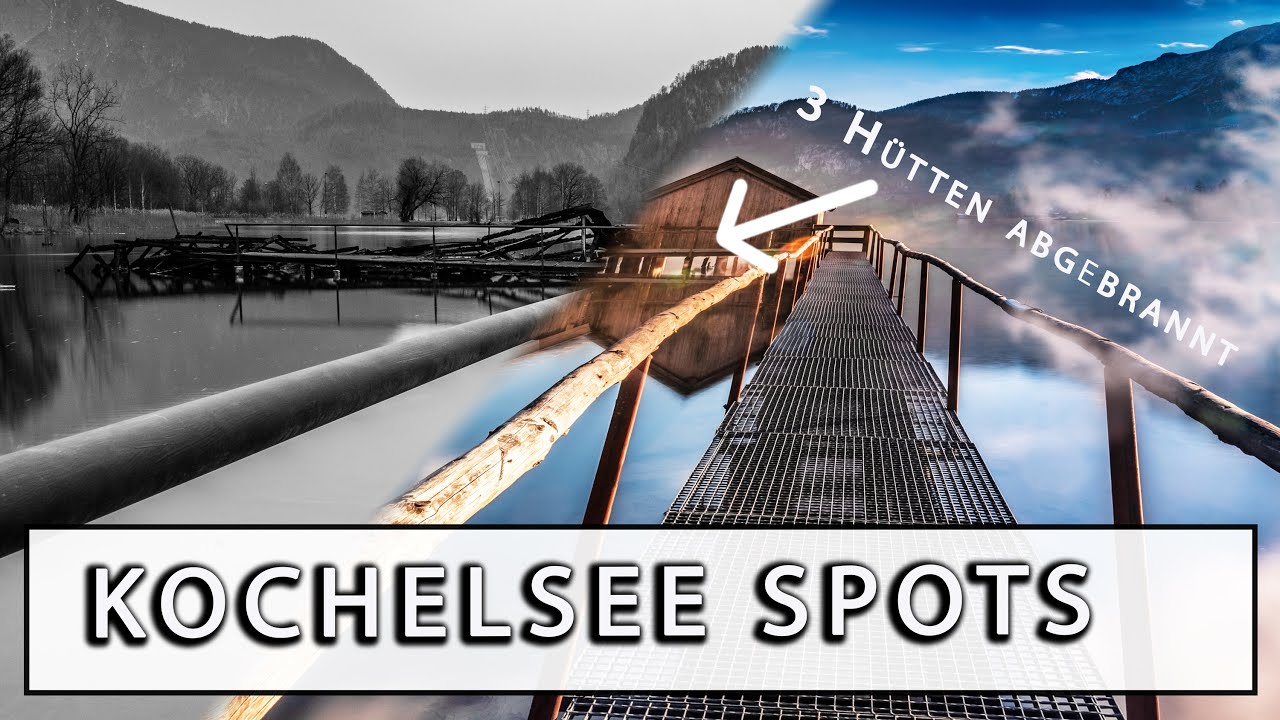 😱 Abgebrannte Hütten am Kochelsee | Schönsten Fotospots am Kochelsee 📸