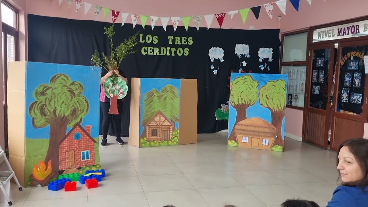 Los 3 cerditos y el lobo