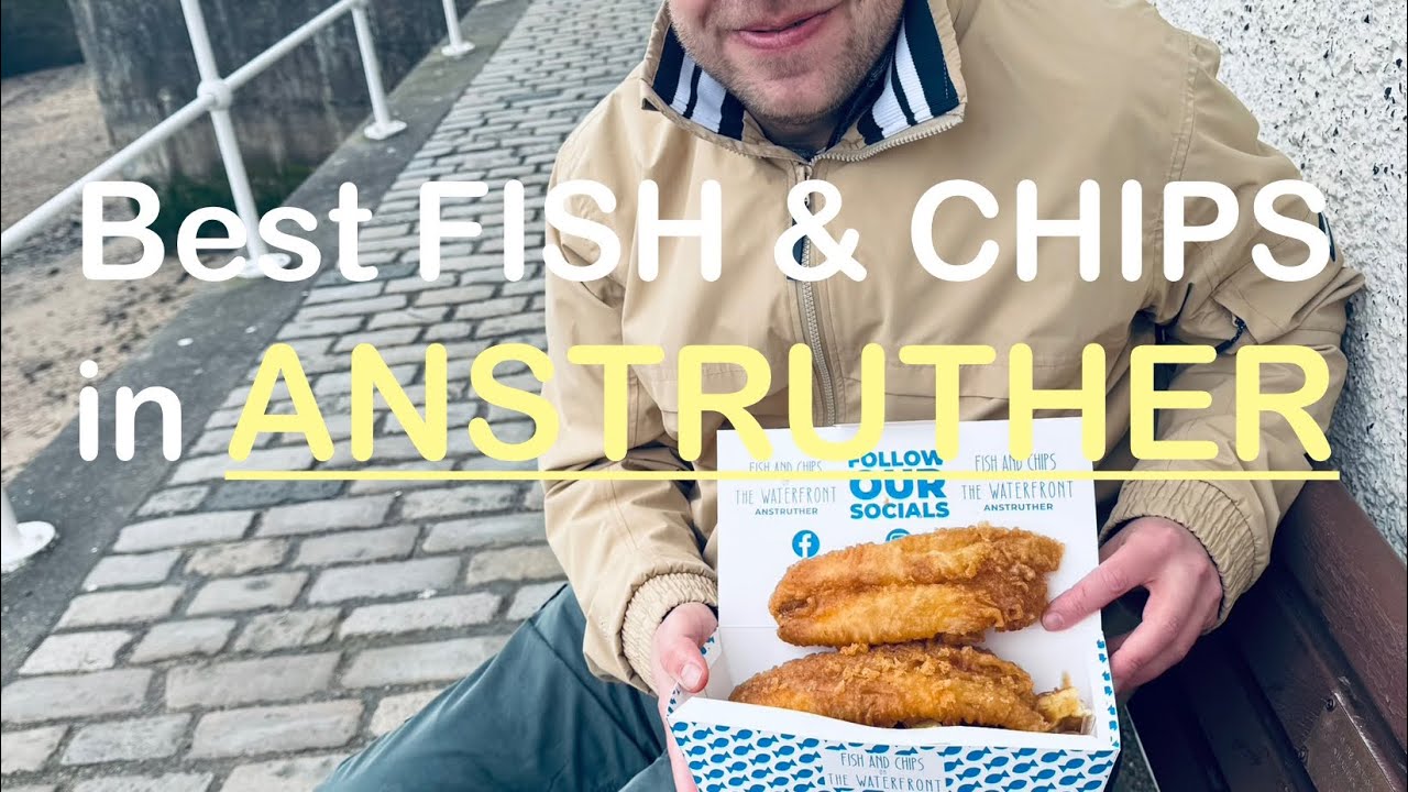 DRIVE TO ANSTRUTHER AND TRIED THE BEST FISH AND CHIPS IN THE UK. This is a clip from my other video.
