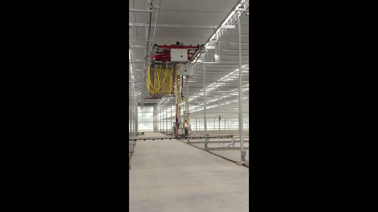 The fully automatic spraying/irrigationboom