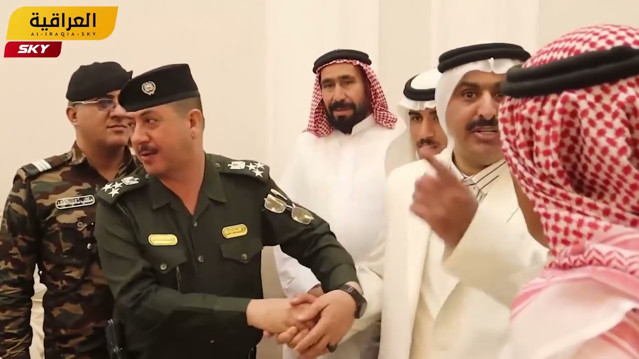 حفل زفاف الشيخ احمد المدلول الجربا بحضرو الاستاذ خميس الخنجر ووجهاء وشيوخ من محافظة نينوى...
