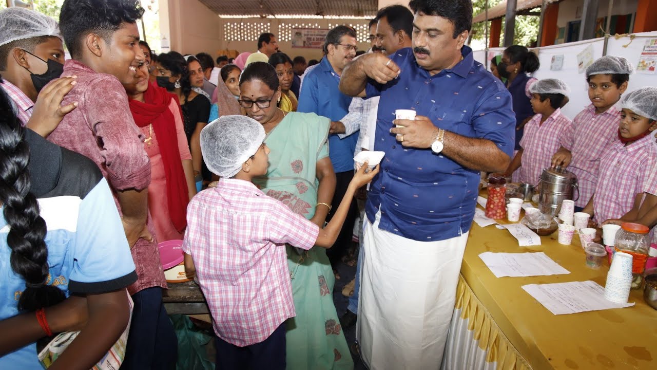 പോഷൺ അഭിയാൻ മാസാചരണം 2022. Food Fest SVPMHS, Vadakkumthala .