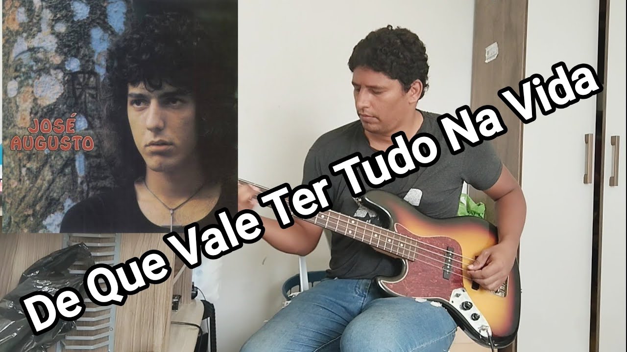 De Que Vale Ter Tudo Na Vida- José Augusto, cover no contrabaixo. 