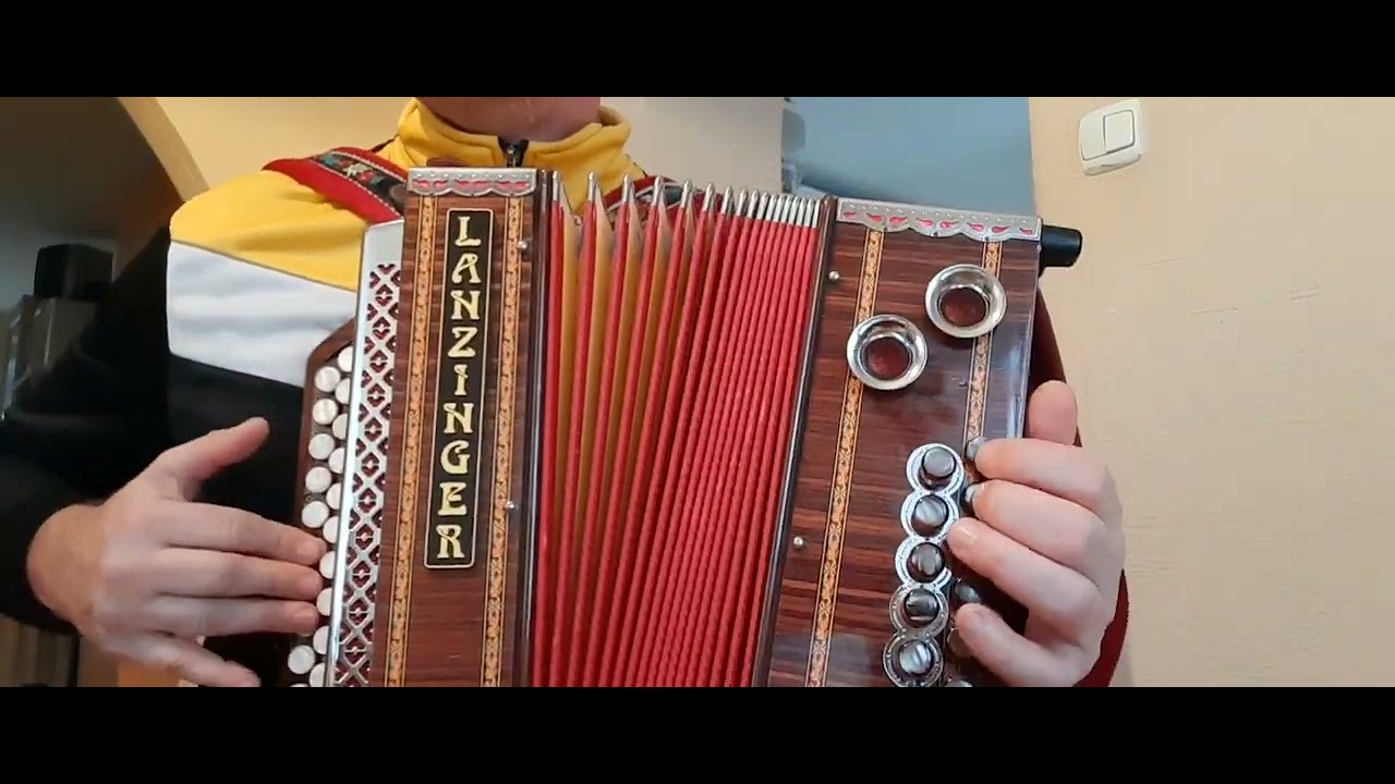 Diatonična harmonika  Lanzinger BEsAs, 32cm