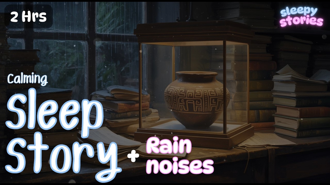 | Cozy Sleep story for adults with rain noises | Sleep AMSR & Meditation