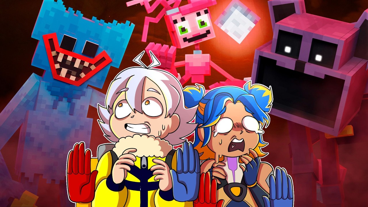 EU E MINHA AMIGA JOGAMOS POPPY PLAYTIME NO MINECRAFT