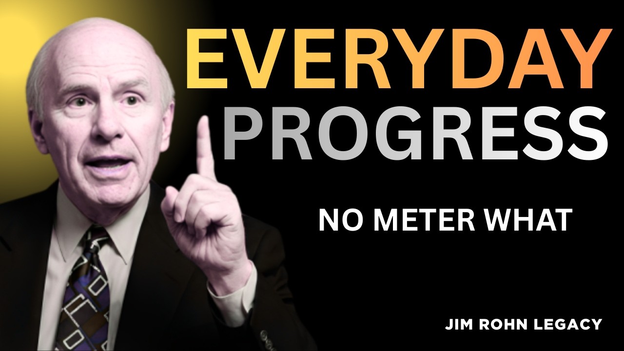 Make progress your daily commitment, not your occasional event.