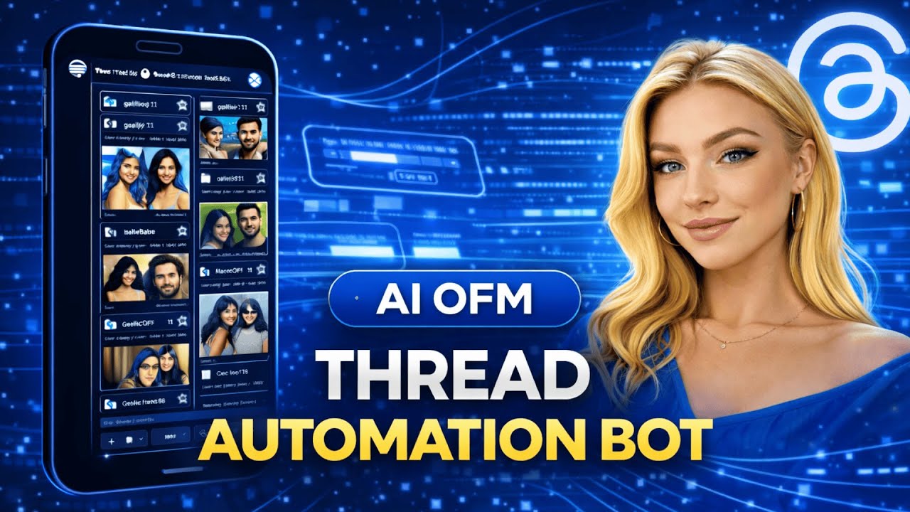 AI OFM: Bot Auto Post On Threads | How To Mass Posting Threads