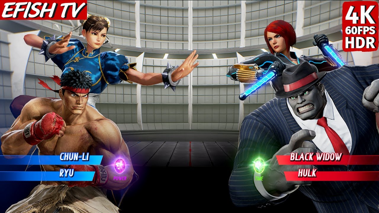 Wanderer Ryu vs Joe Fixit Hulk (Hardest AI) - Marvel vs Capcom: Infinite | 4K 60FPS HDR