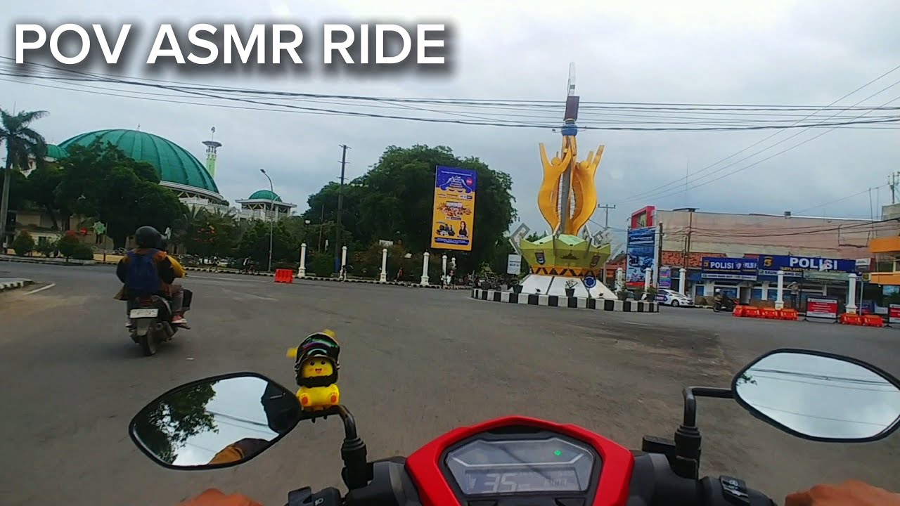 POV Riding Kota Metro Berawan | Ramai Lancar | No music
