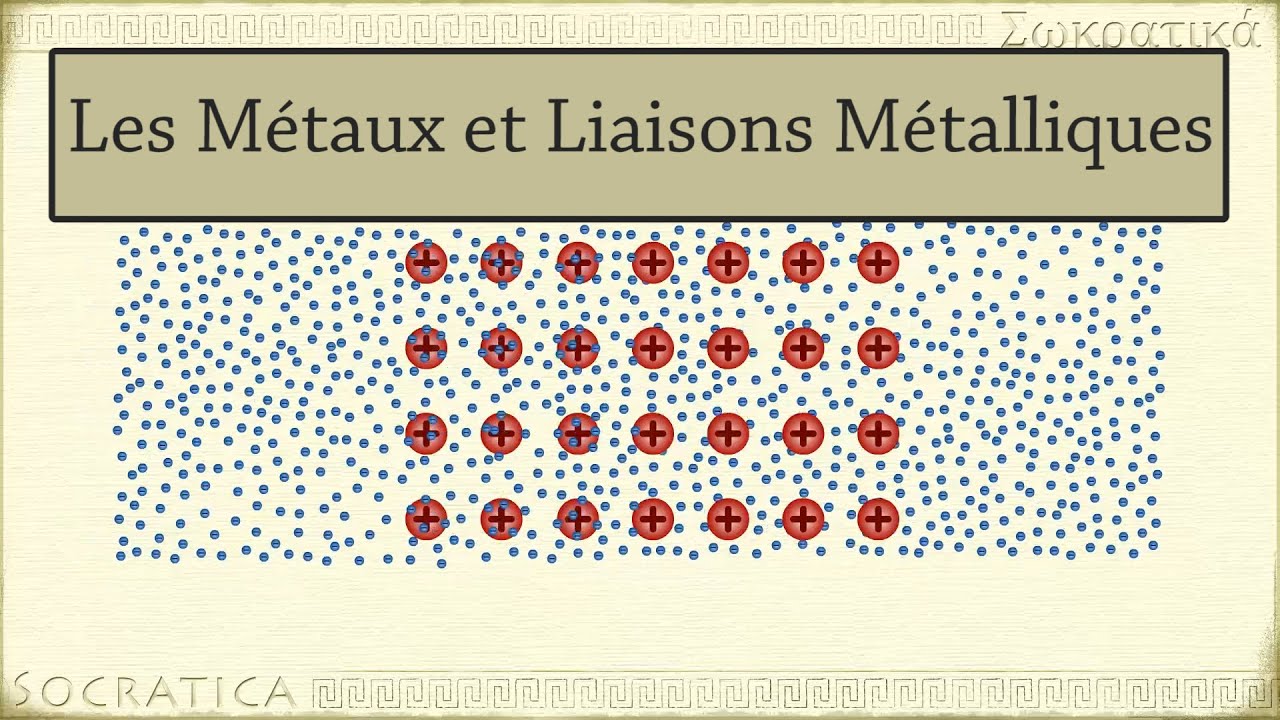 Chimie: Métaux et Liaisons Métalliques