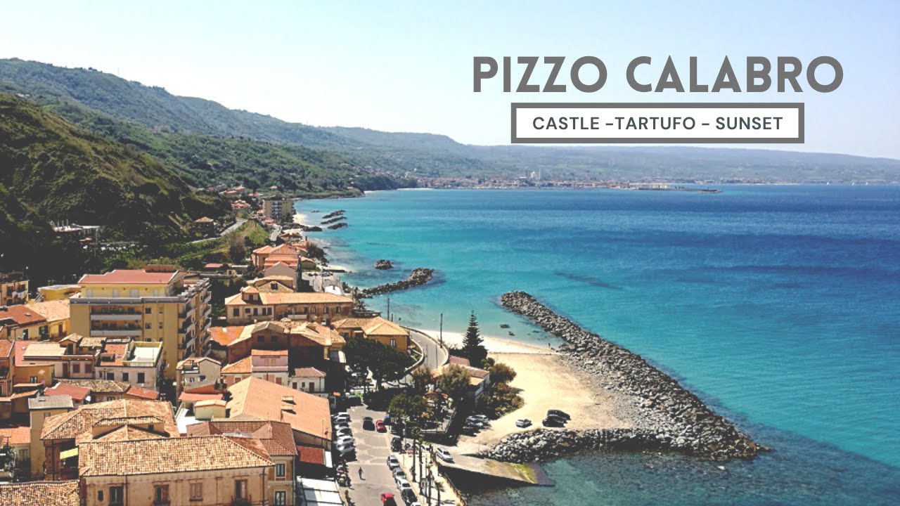 PIZZO CALABRO, CALABRIA: Charming Village, Historic Castle, Tartufo and Sunset.