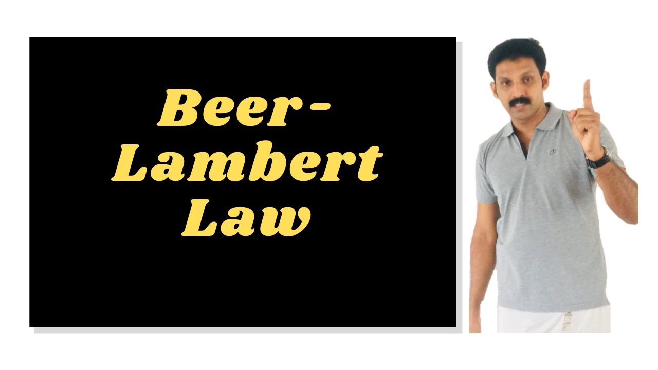 Beer-Lambert Law/AJT Chemistry/ Malayalam