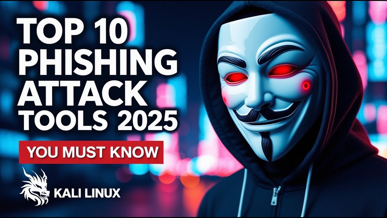 Top 10 Phishing Tools In Kali Linux To Hack Any Account 2025