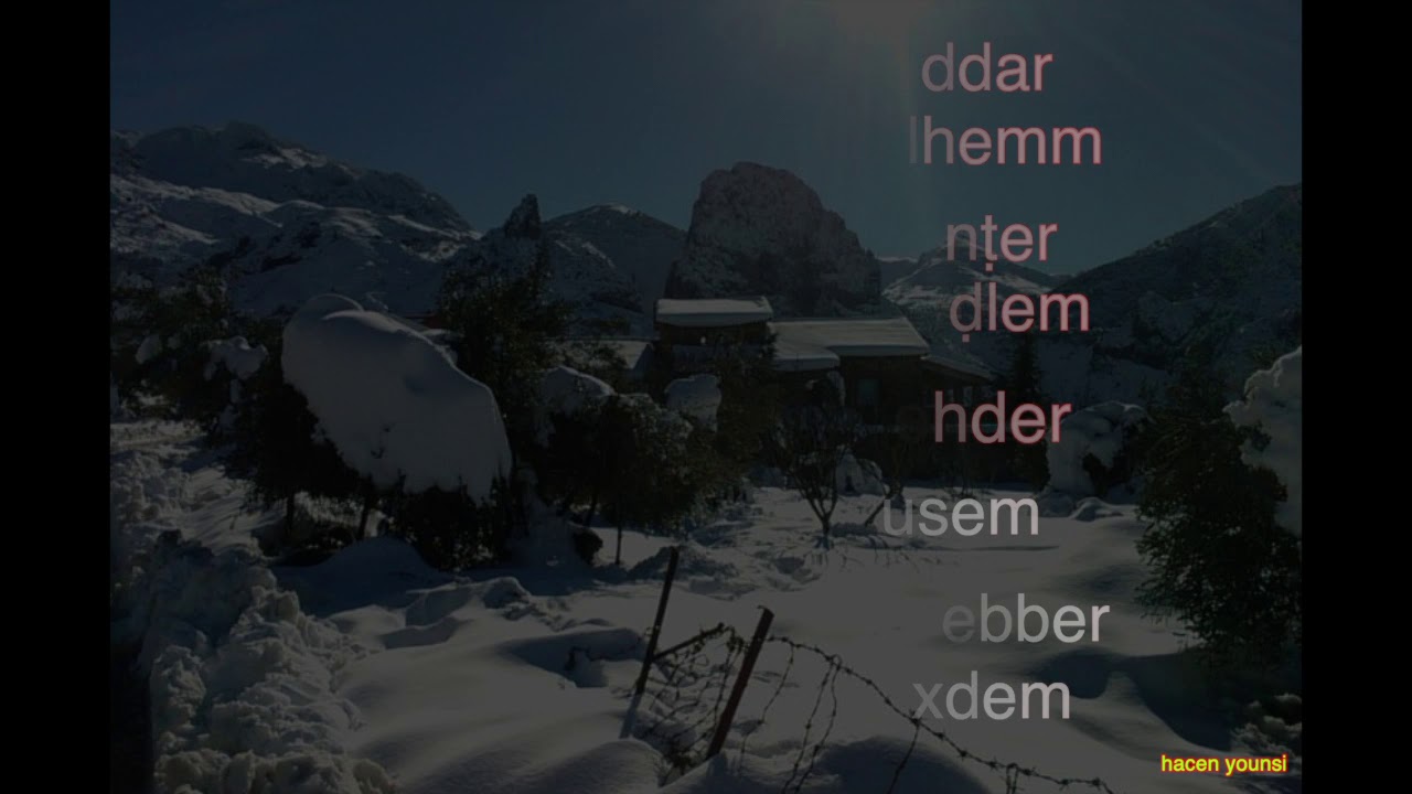 Karaoke ( Saḥḥa di lweqt aɣeddar ) Slimane Azem