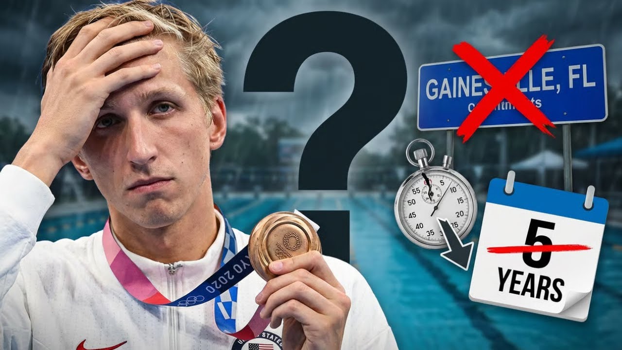 What's Wrong with Kieran Smith? No PB's in 5 Years. Is it time to leave Gainesville?