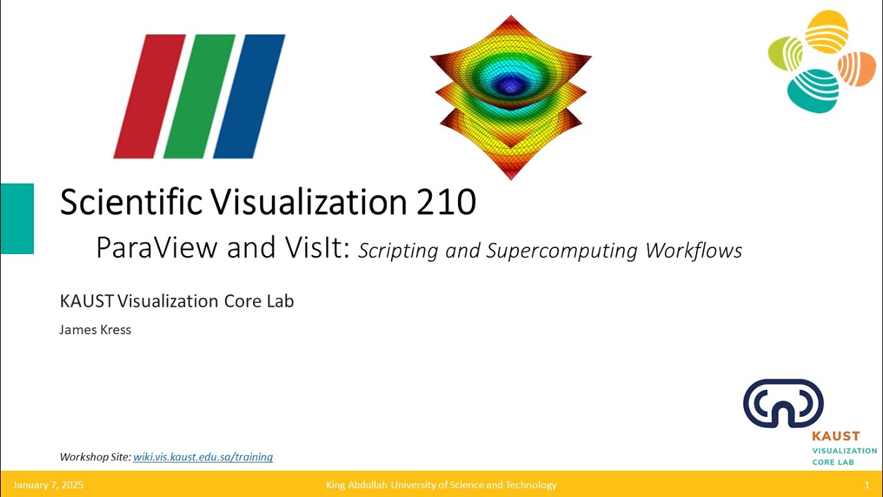 ParaView and VisIt ~ Scripting and Supercomputing Workflows