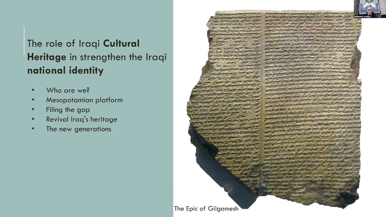 ReConsidering Iraqi Cultural Heritage: : A Conversation with Dr. Abdulameer Al-Hamdani