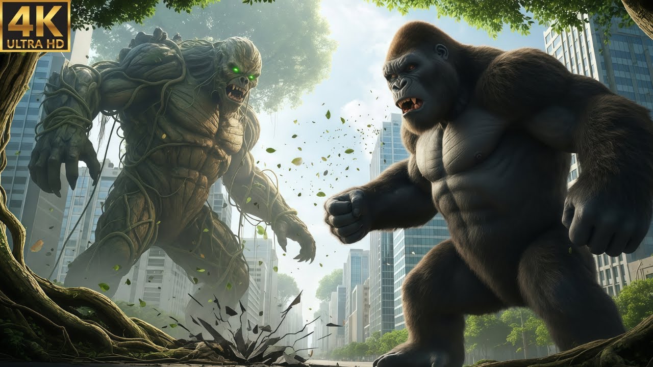 The Forest Took Over the City — KING KONG Faced the FOREST OGRE | Epic Monster Movie