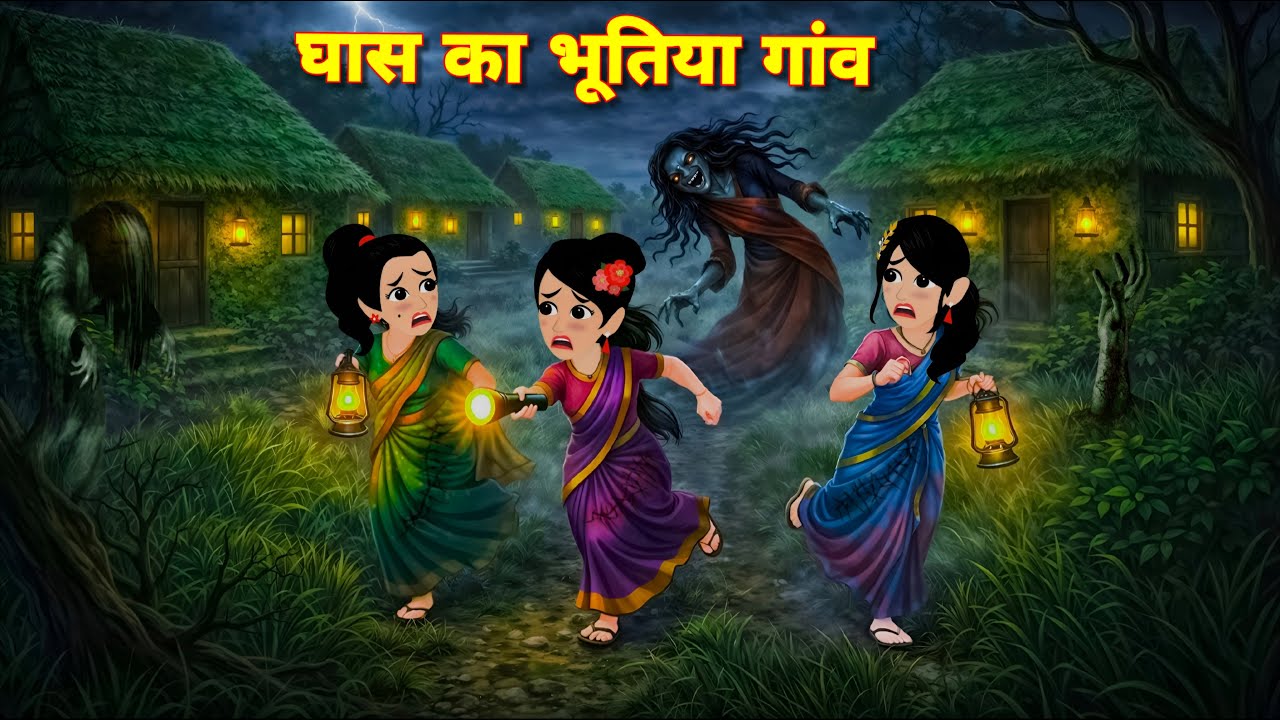 Horror story भूतिया घास का गाँव 🌿 | Hunted Grass Village | Horror Story in Hindi | Horror Kahaniya