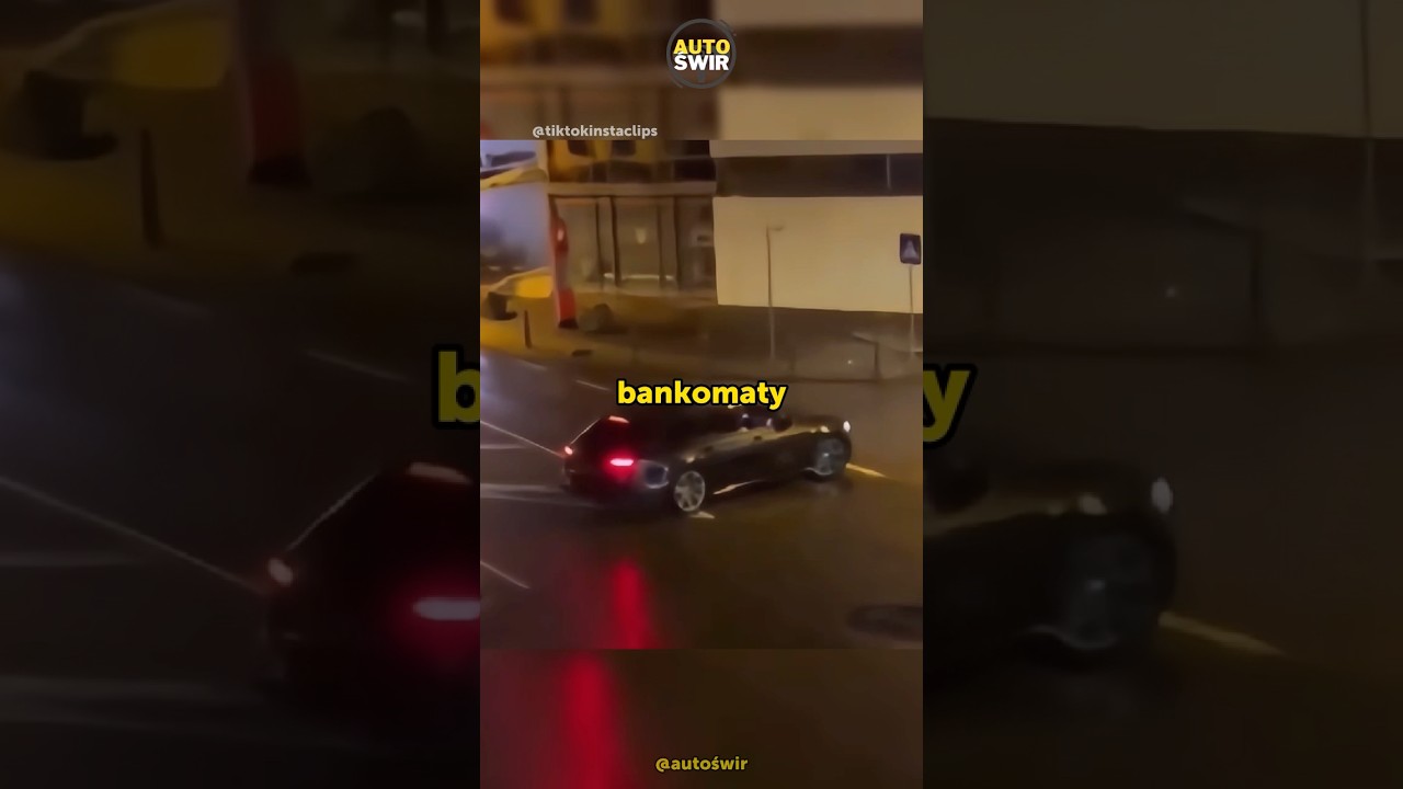 Tajemniczy GANG Audi rabował BANKOMATY🔥