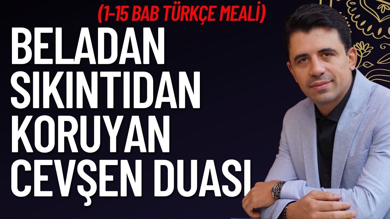En b&uuml;y&uuml;k dua cevşen'in (1-15 Bab) meali #cevşen #dua #abdullahyuyucu