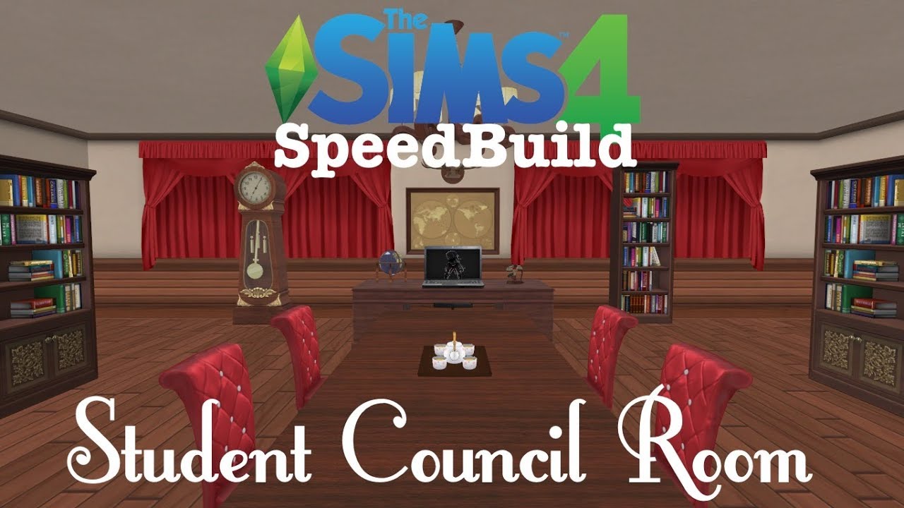 Student Council Room II Sims 4 Yandere Simulator SpeedBuild