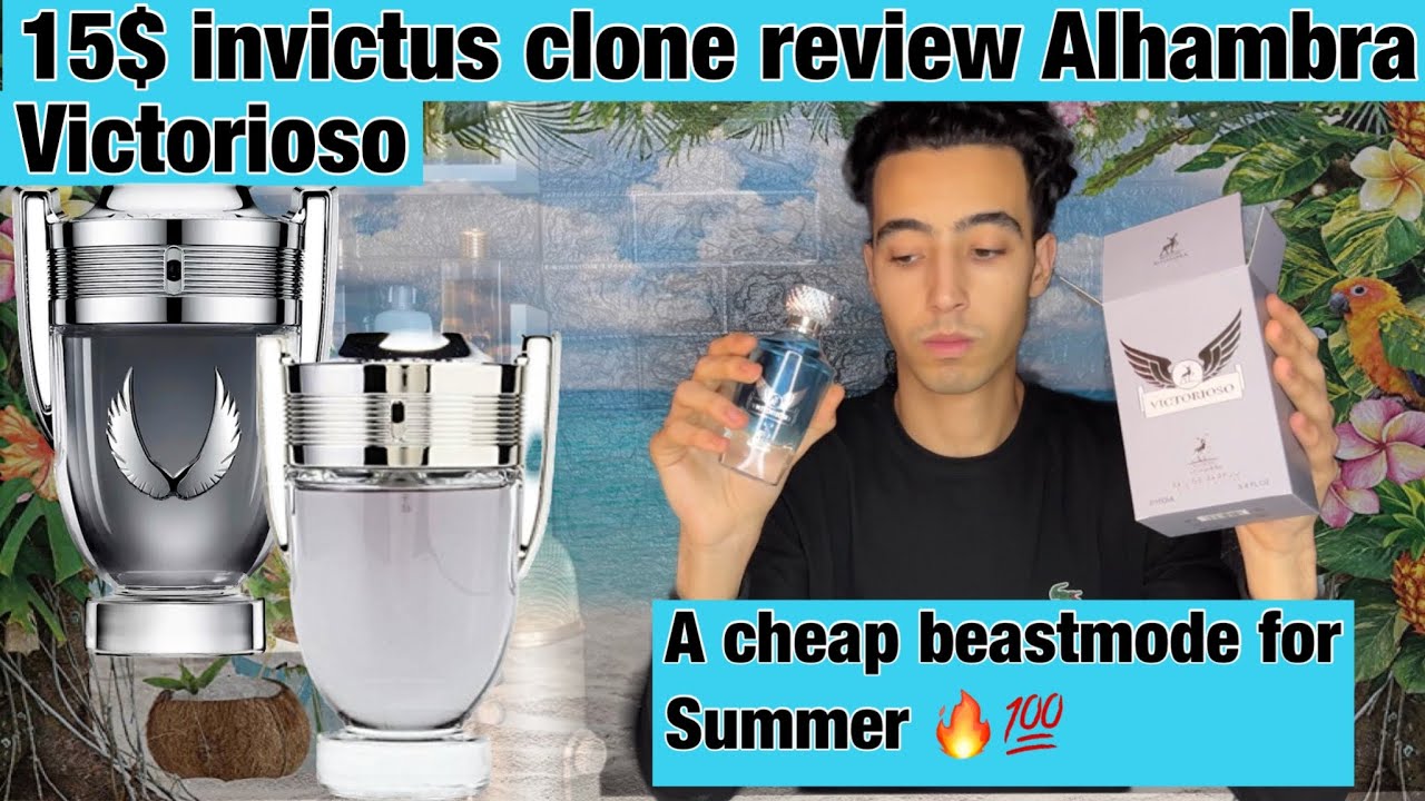 Alhambra victorioso Full review a perfect 15$ invictus clone for summer that lasts long