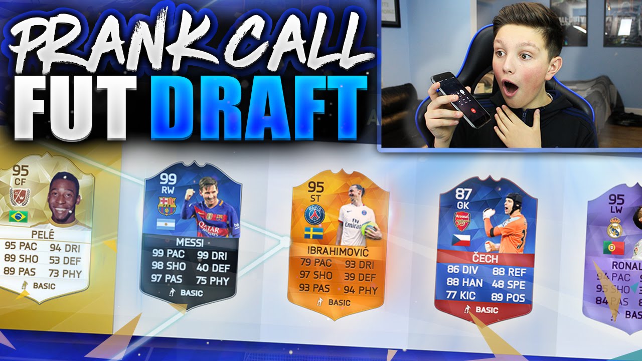 190!!! PRANK CALL FUT DRAFT!! - Fifa 16 Ultimate Team