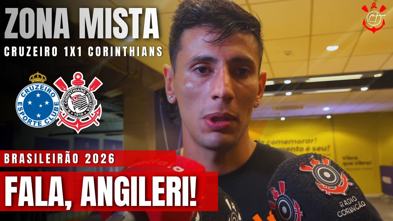 EU QUERIA FICAR AQUI! ANGILERI FALA SOBRE RETORNO AO CORINTHIANS E ESTREANDO COMO TITULAR EM BH
