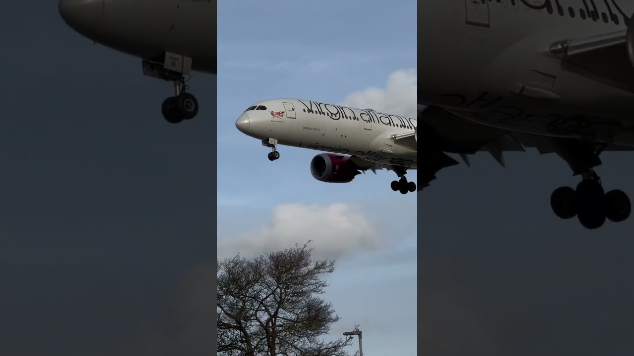 G-VZIG ram air turbine (RAT) deployed on this Virgin Atlantic Dreamliner just now at Heathrow ✈️
