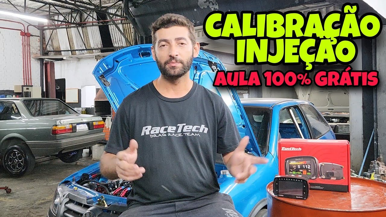 Juninho falando tudo sobre Calibra&ccedil;&atilde;o de Inje&ccedil;&otilde;es Program&aacute;veis  - Aula 1 RACETECH School