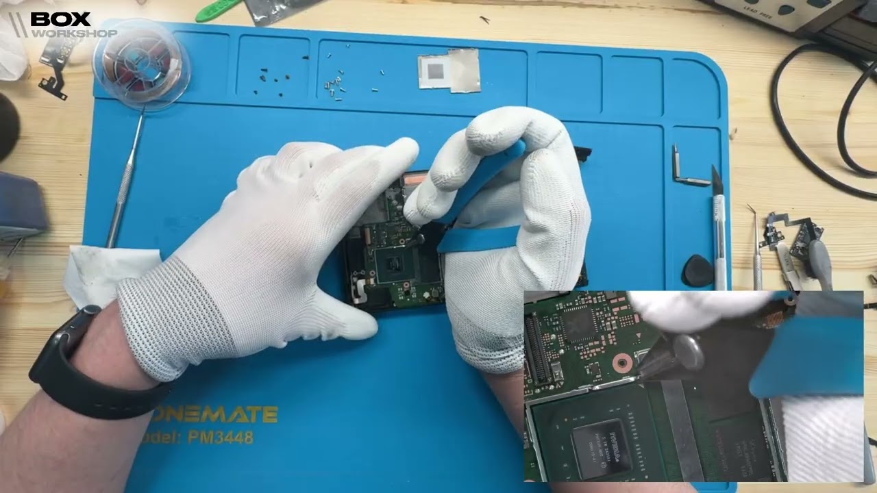 Nintendo Switch Oled установка чипа PicoFly RP2040