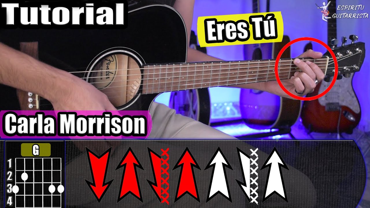 Eres Tú - Carla Morrison - Tutorial | Acordes | Como tocar en Guitarra