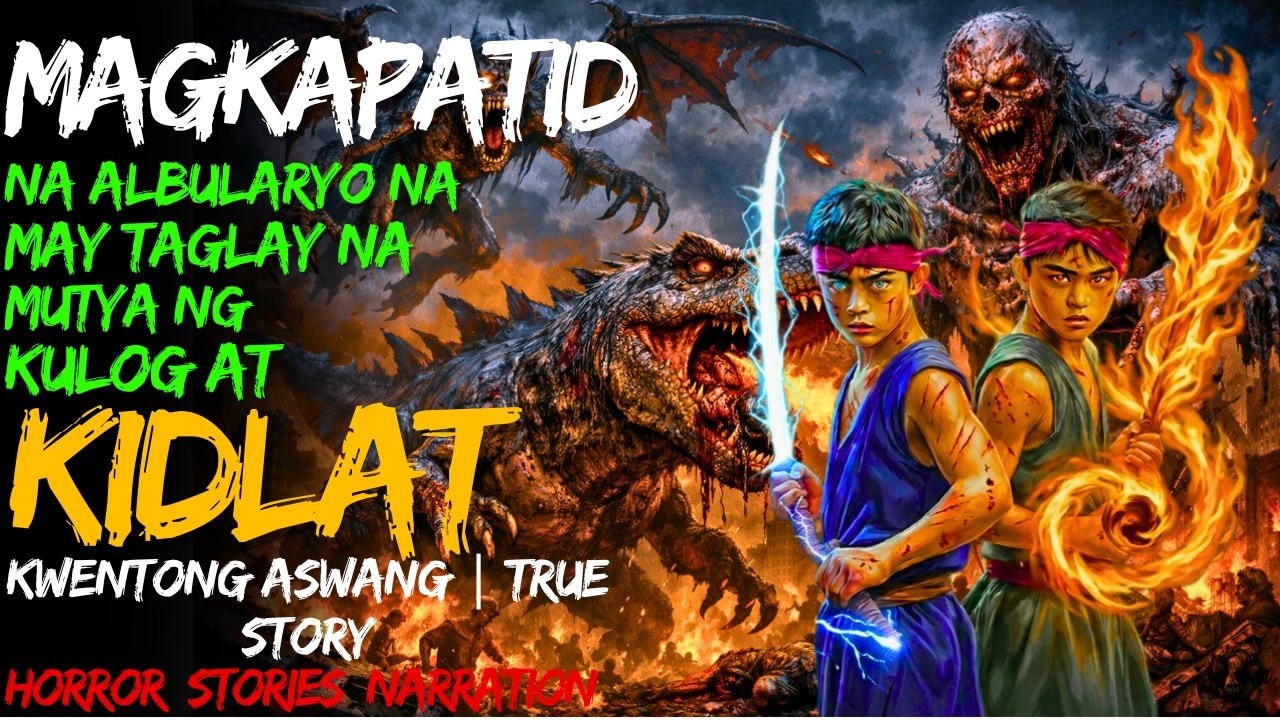 MAGKAPATID NA ALBULARYO NA MAY TAGLAY NA MUTYA NG KULOG AT KIDLAT | Kwentong Aswang | True Story