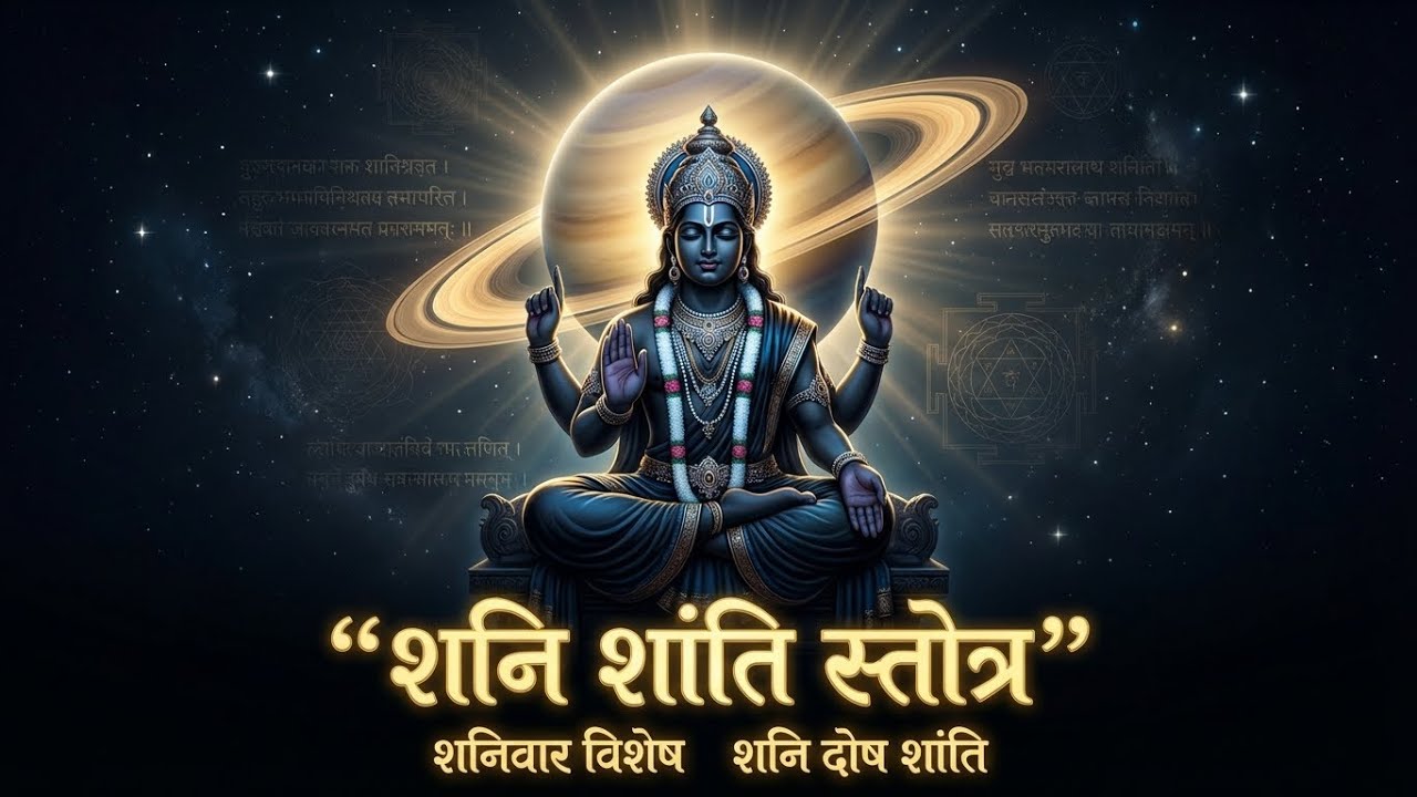 शनि शांति स्तोत्र | शनिवार विशेष | शनि दोष शांति | Shani Shanti Stotram for Sade Sati Relief