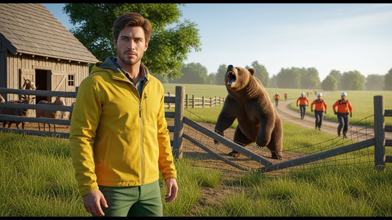 Epic Jungle Rescue : Ethan vs the Giant Bear 🐻 | Realistic Wildlife Adventure
