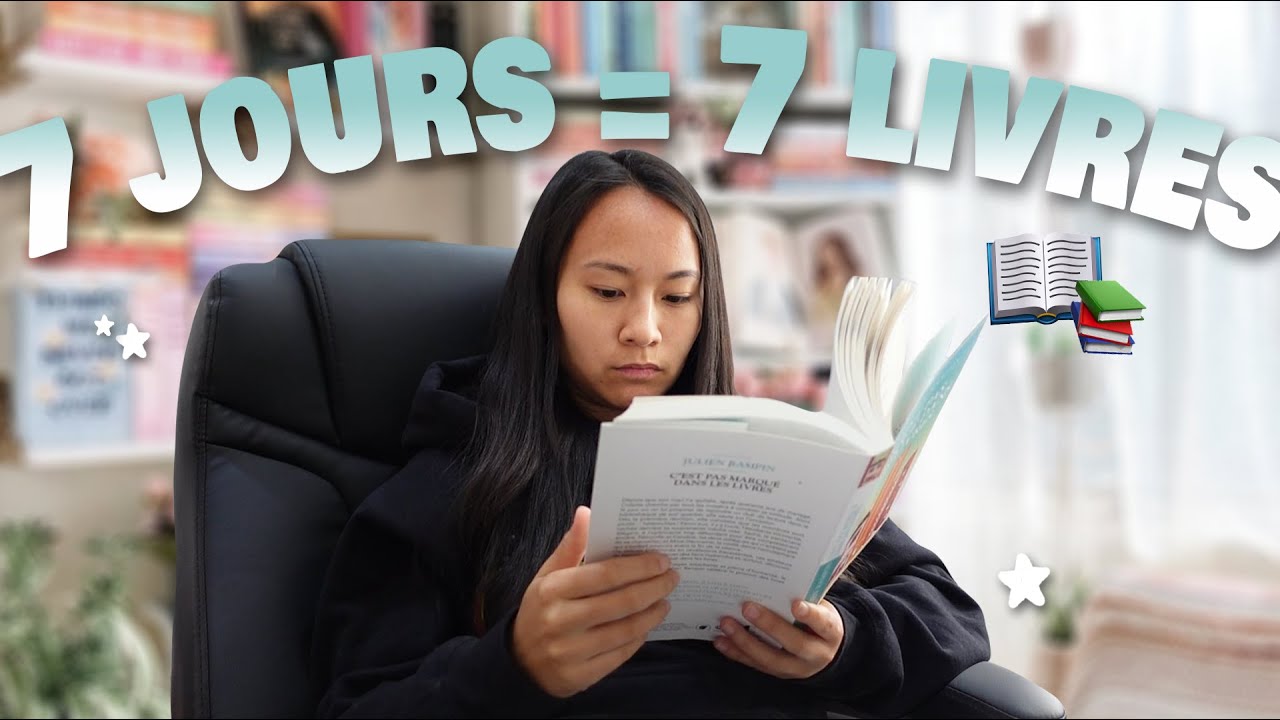 Je réessaie de lire 7 livres en 7 jours… c'est faisable ? 📚😱