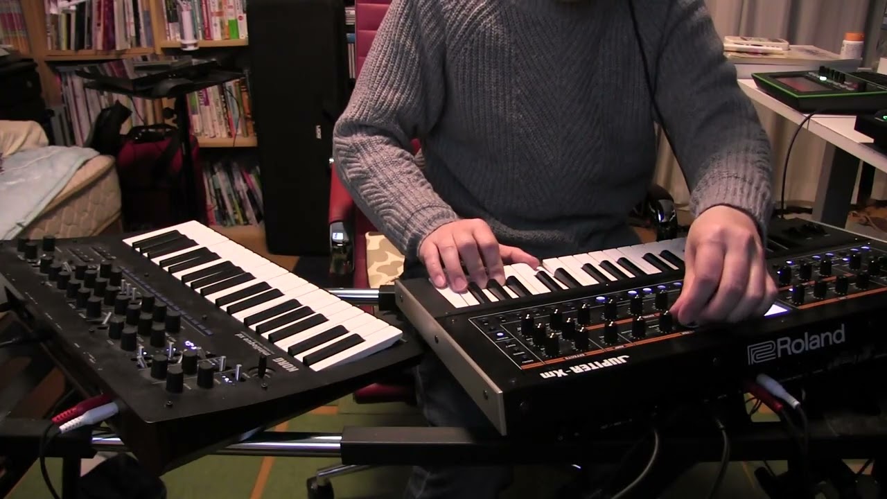 26/02/11 アナログモデリングシンセセッション 演奏 シューゲイザー的 jupter xm minilogue xd
