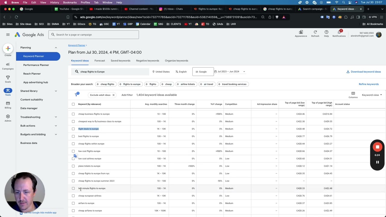 Google Ads for Flight Booking: How to Setup Ads and Get More Flights Booked
