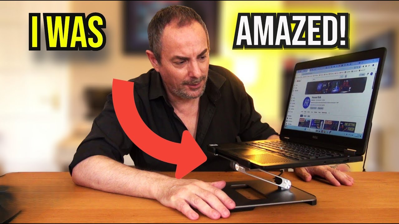 Benfei Laptop Stand Docking Station with Adjustable Height, Cooling, 4K HDMI Hub Review!
