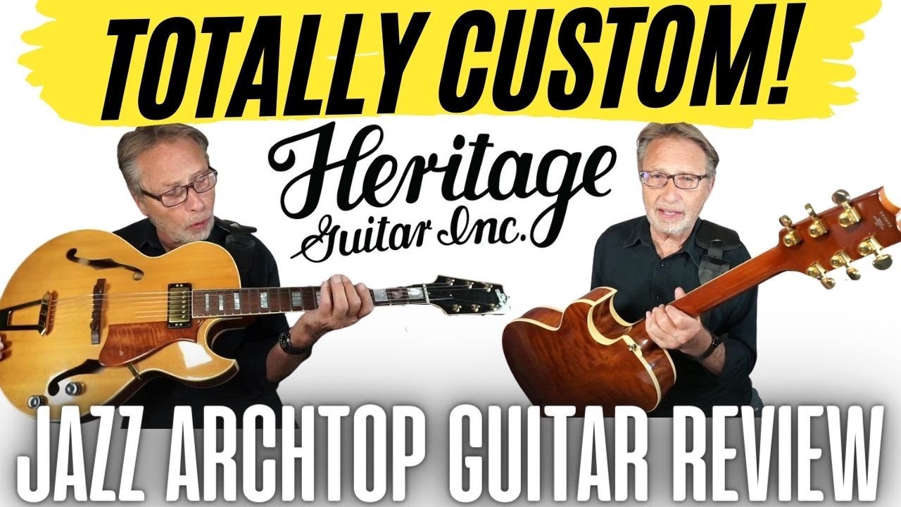 Discover the Masterpiece Sound of this Heritage 575 Custom Archtop