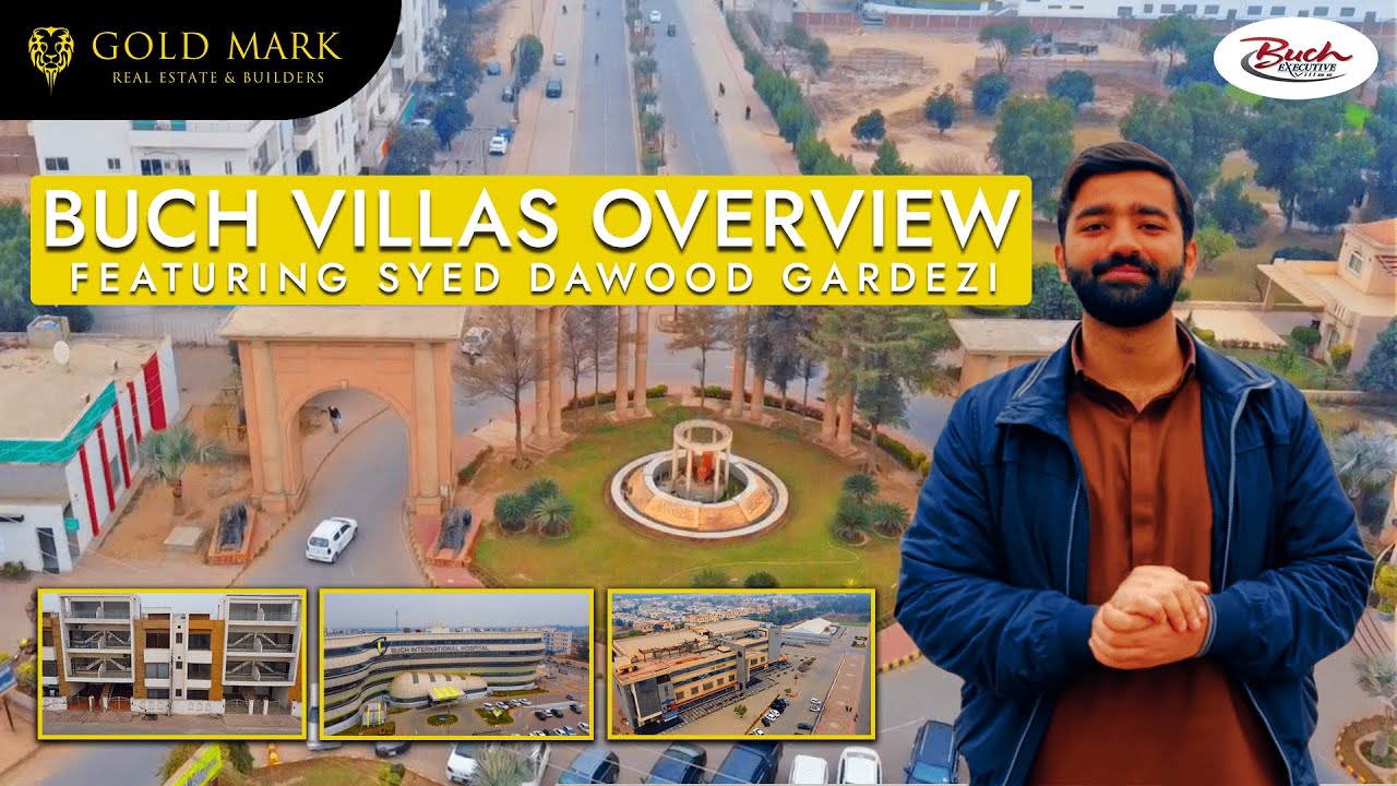 Buch Villas Multan Overview by GoldMark - Drone Coverage