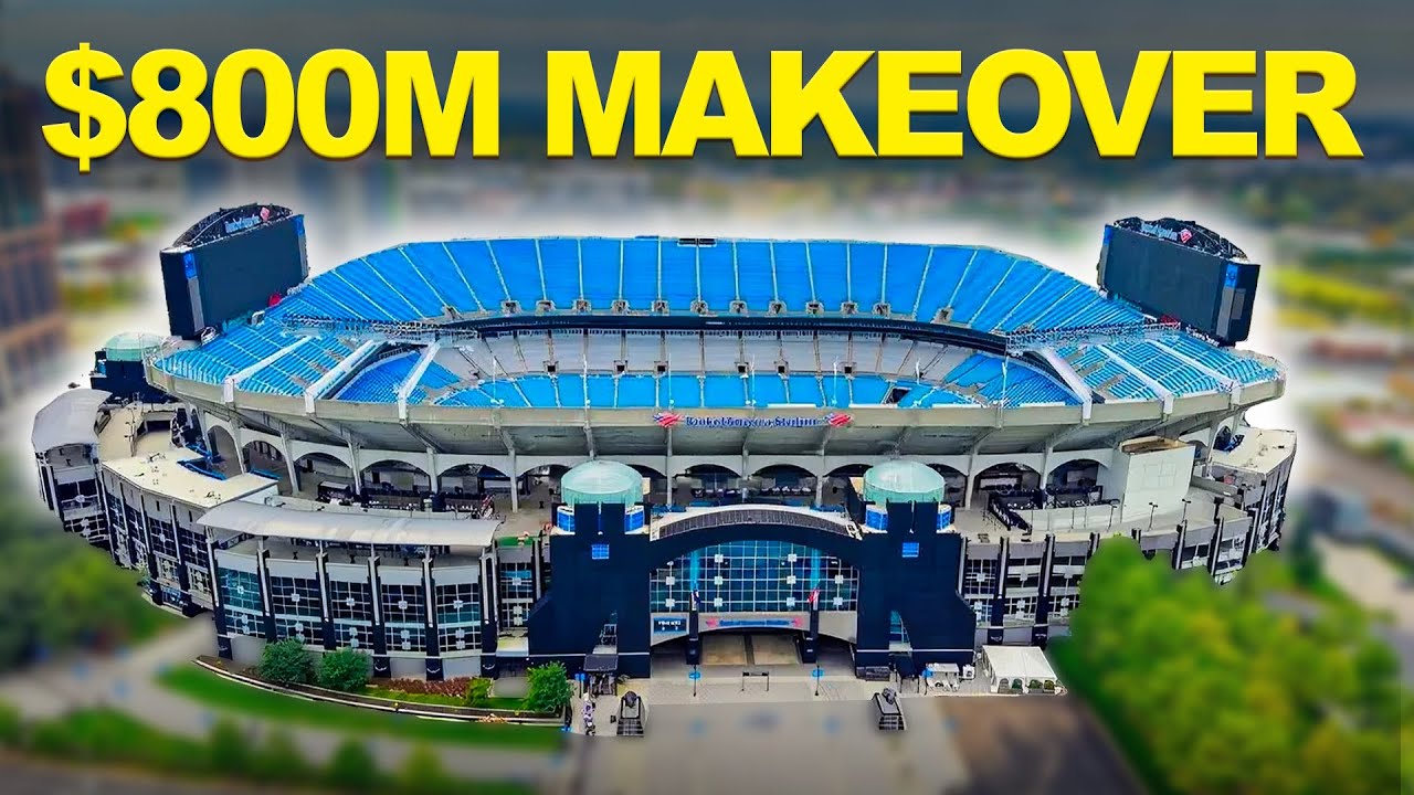 Carolina Panther's Stadium Gets a MASSIVE Makeover!